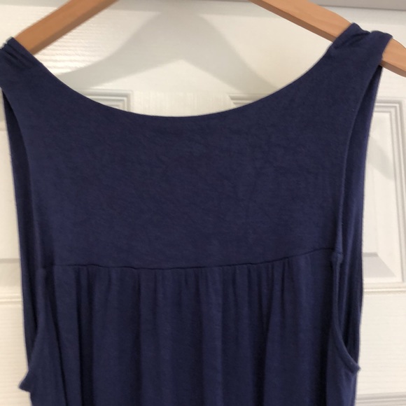 Tahari Scoop Neck Tank Top Maxi Dress - Picture 9 of 14